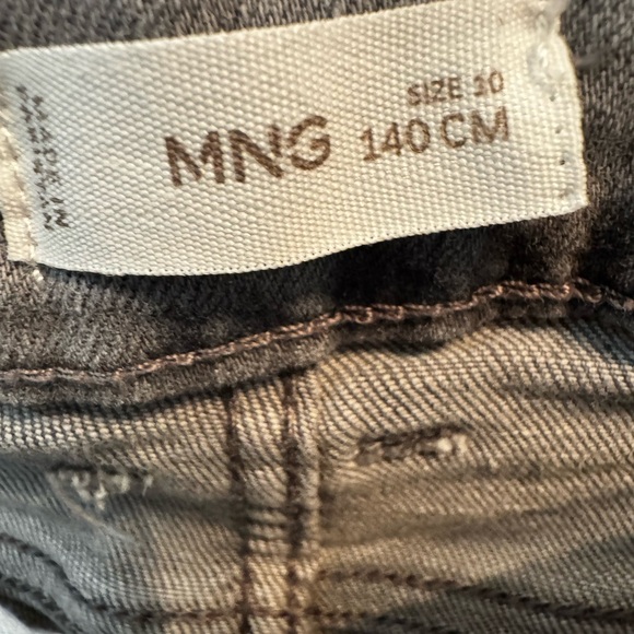 Mango Boys Charcoal Slim Jeans Size 10 - Picture 2 of 4